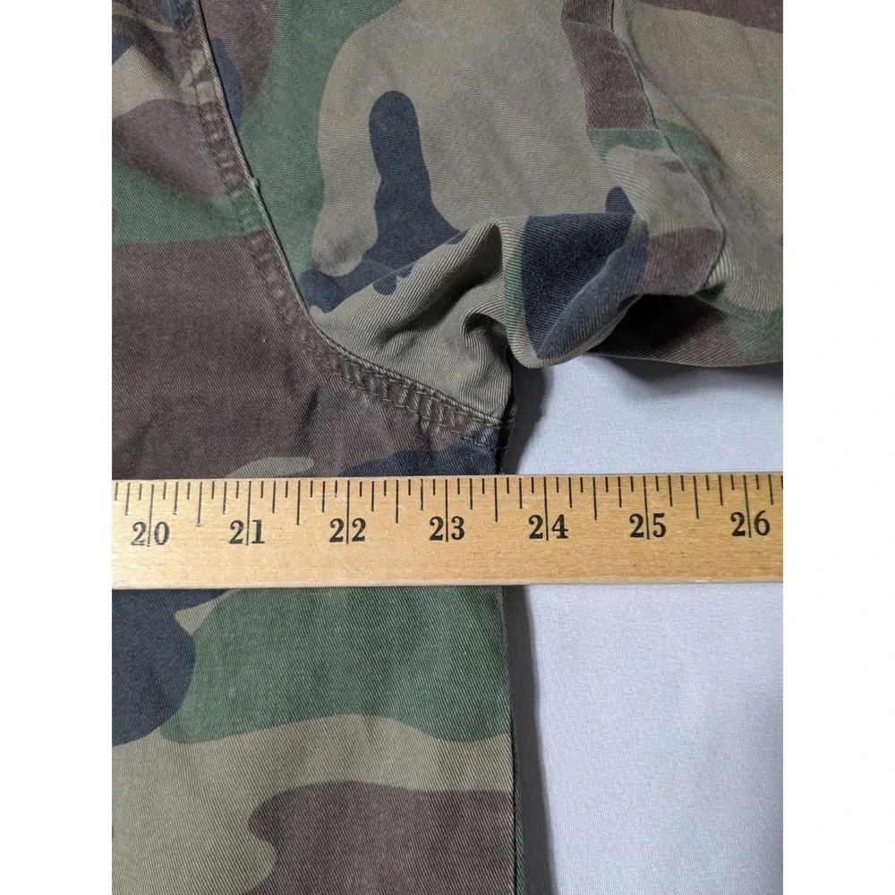 ZARA MAN YOU HAVEN'T SEEN ANYTHING‎ Men Medium Green Camo Utility Jacket